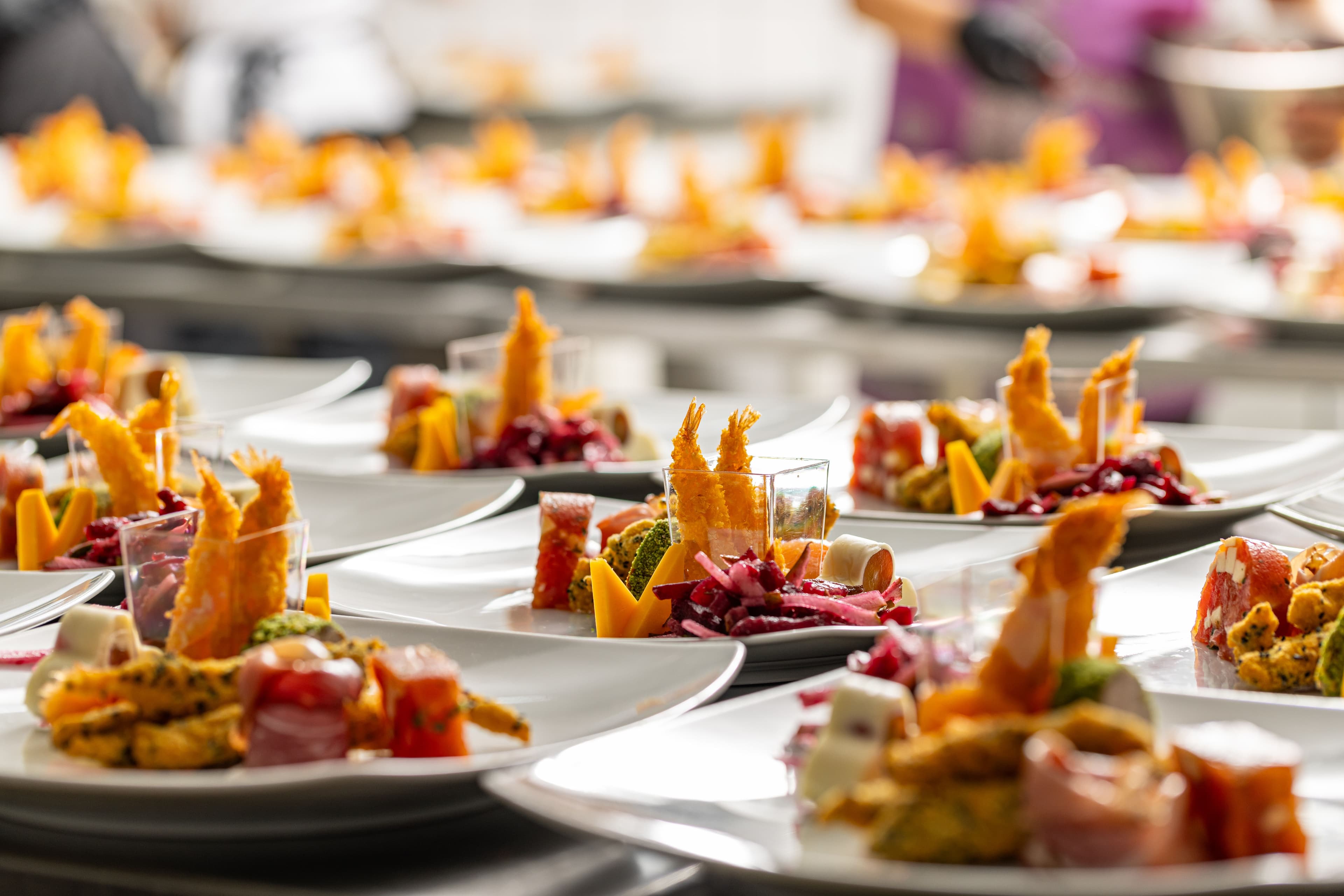 Private event catering experience